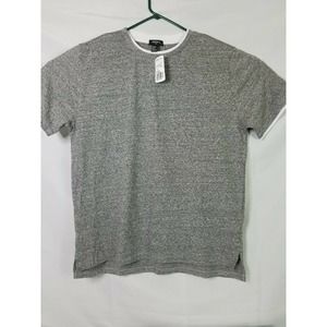 Forever 21 Mens Grey white T Shirt Lightweight Comfortable knit size X-Large